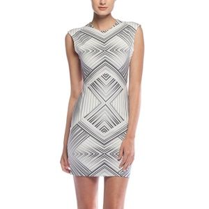 Torn by Ronny Kobo Morgan Dress -Maze Print (NWT!)